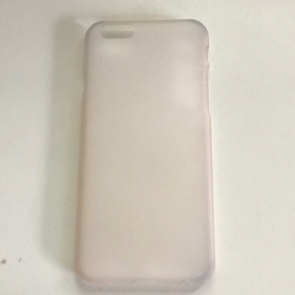 Clear iPhone 6 case